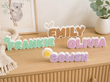 What Colours Work Best for Personalised Name Signs?
