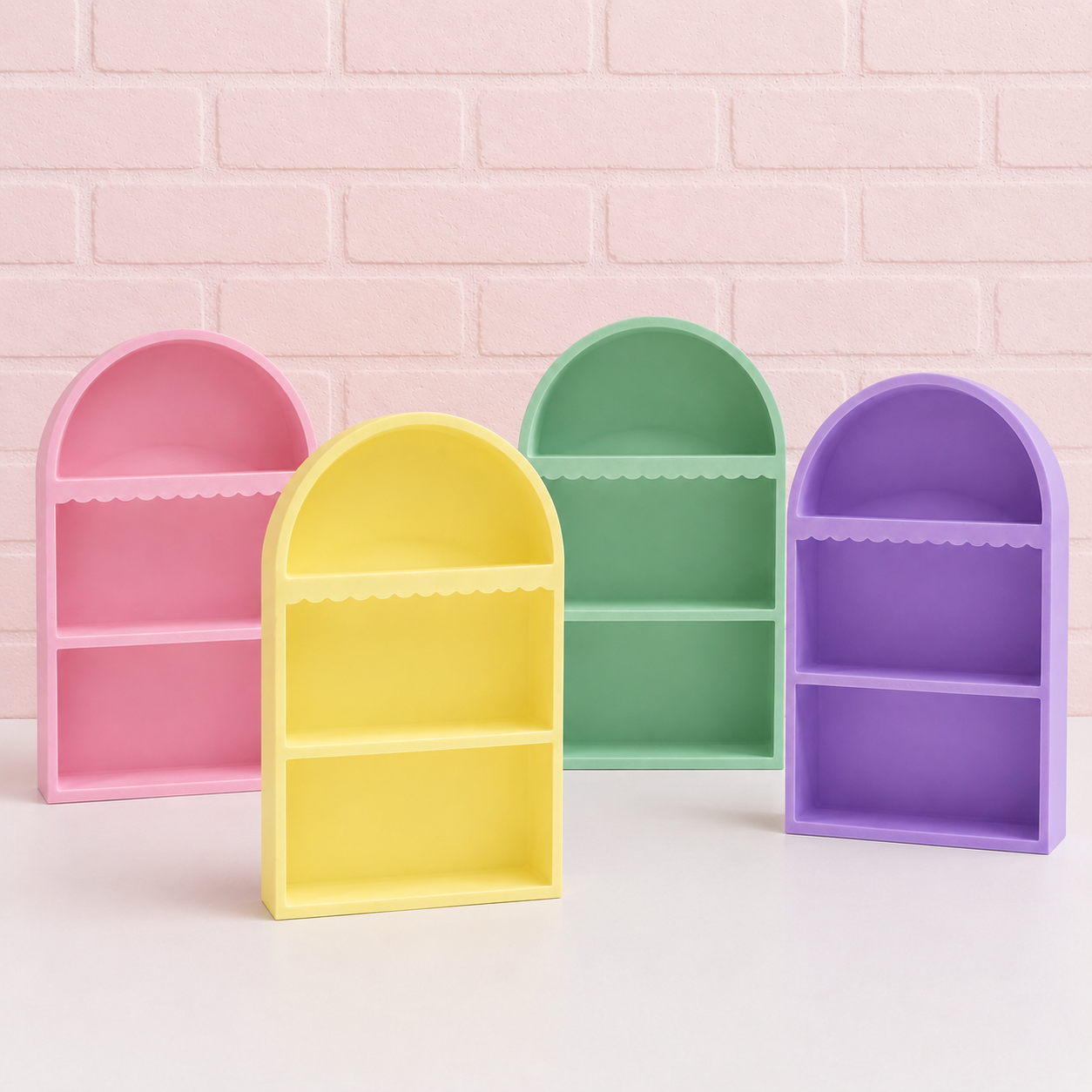 Arch Nursery Shelf