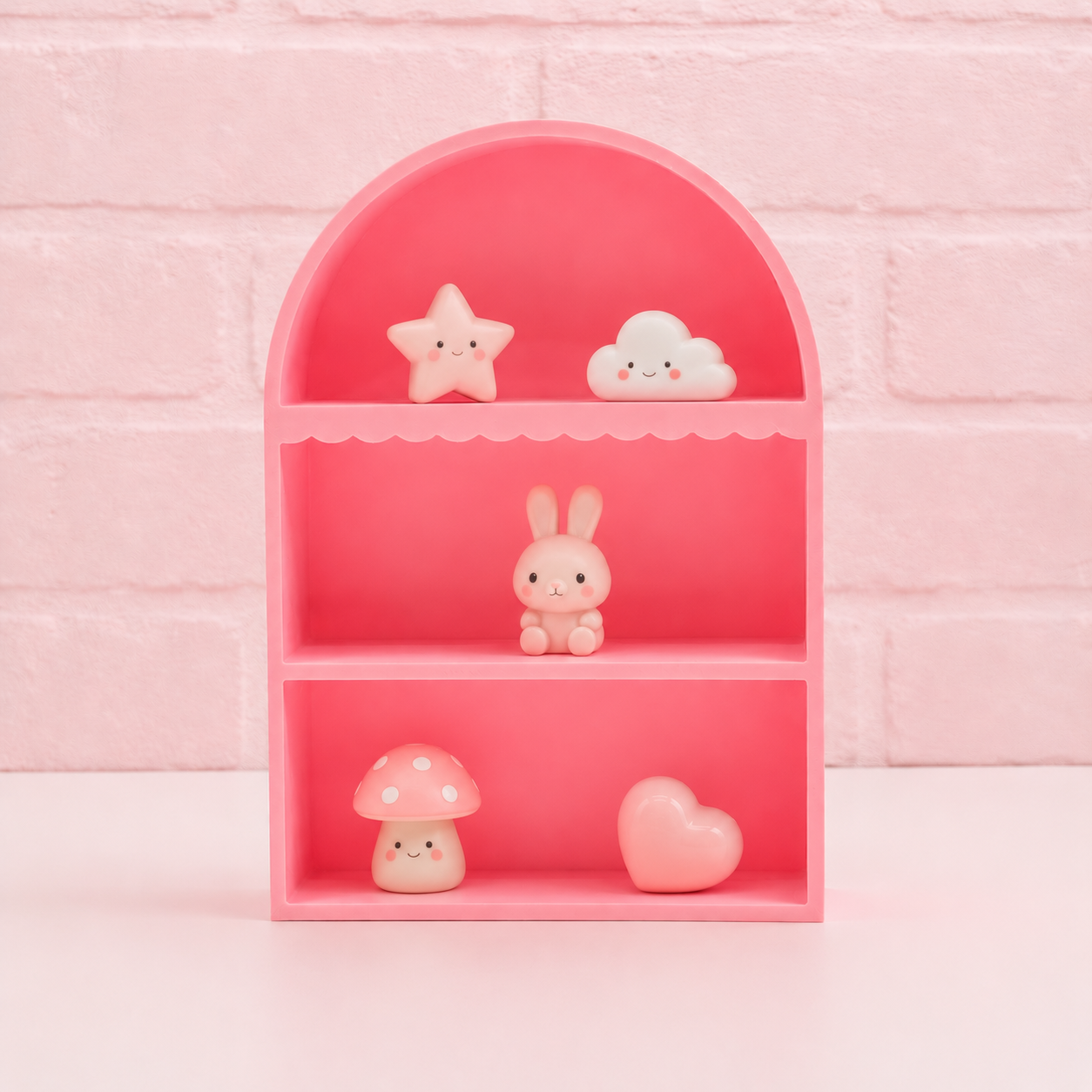 Arch Nursery Shelf