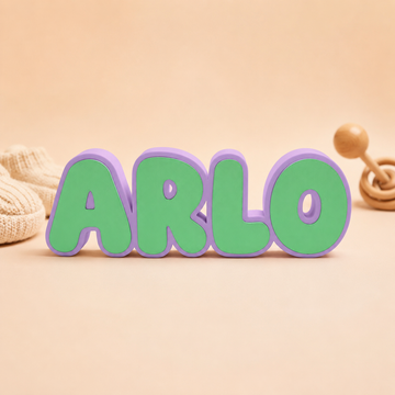 Personalised Name Sign | Custom Nursery Name Sign