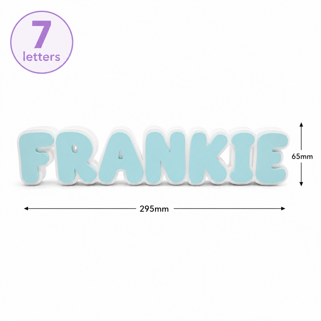 Personalised Name Sign | Custom Nursery Name Sign