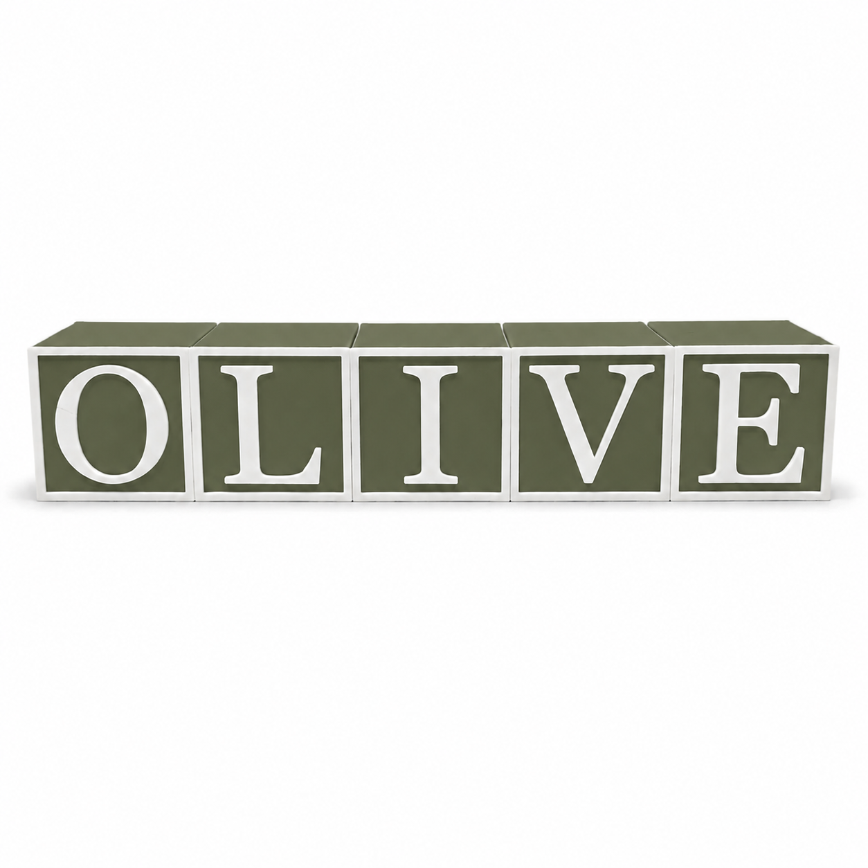 Personalised Name Blocks – White Border Design