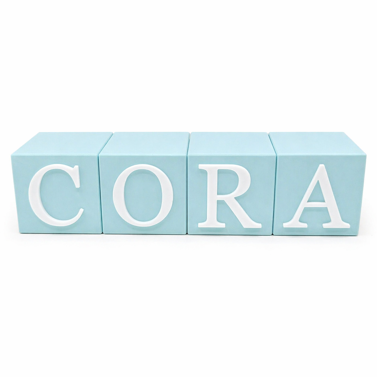 Personalised Name Blocks – Custom Baby Keepsake
