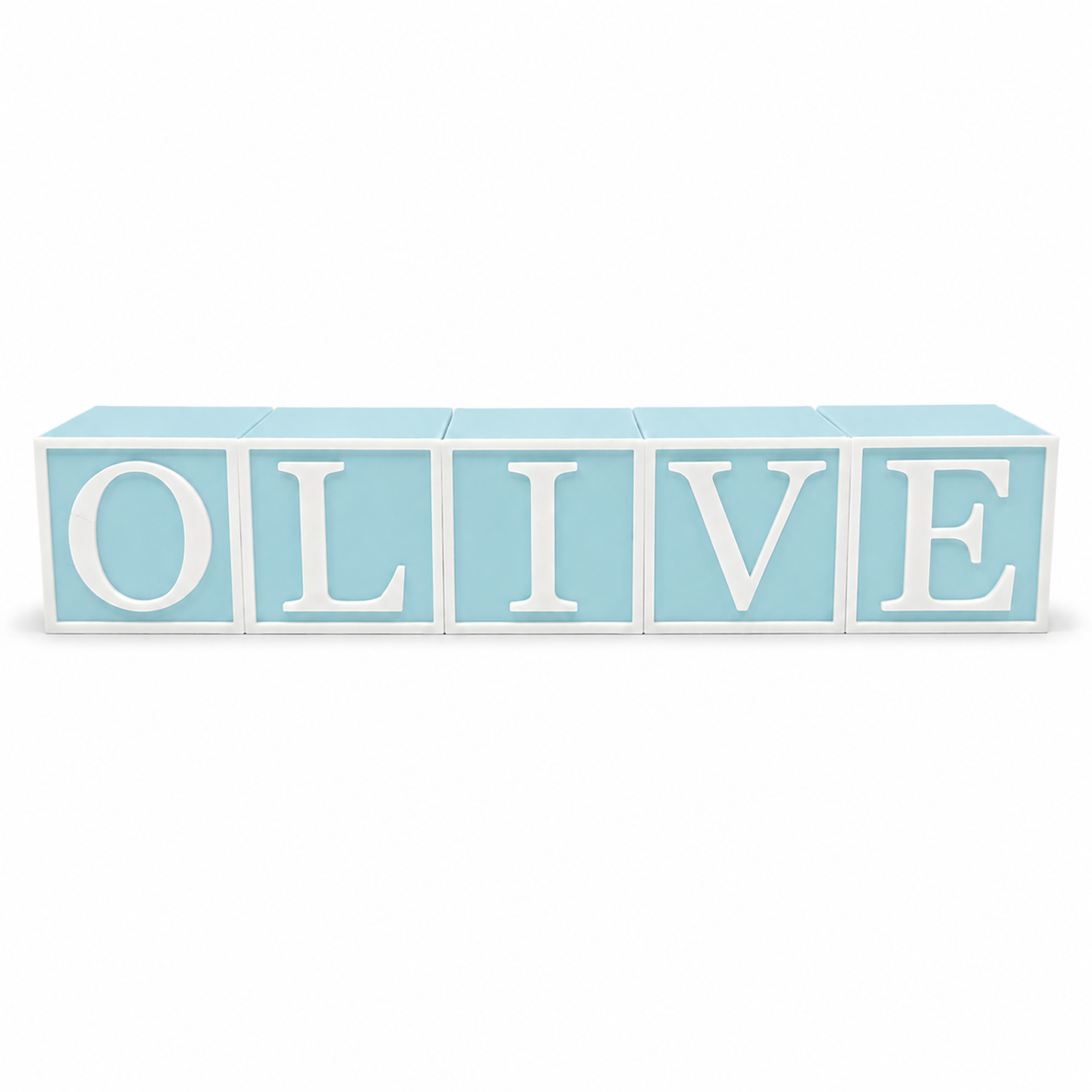 Personalised Name Blocks – White Border Design