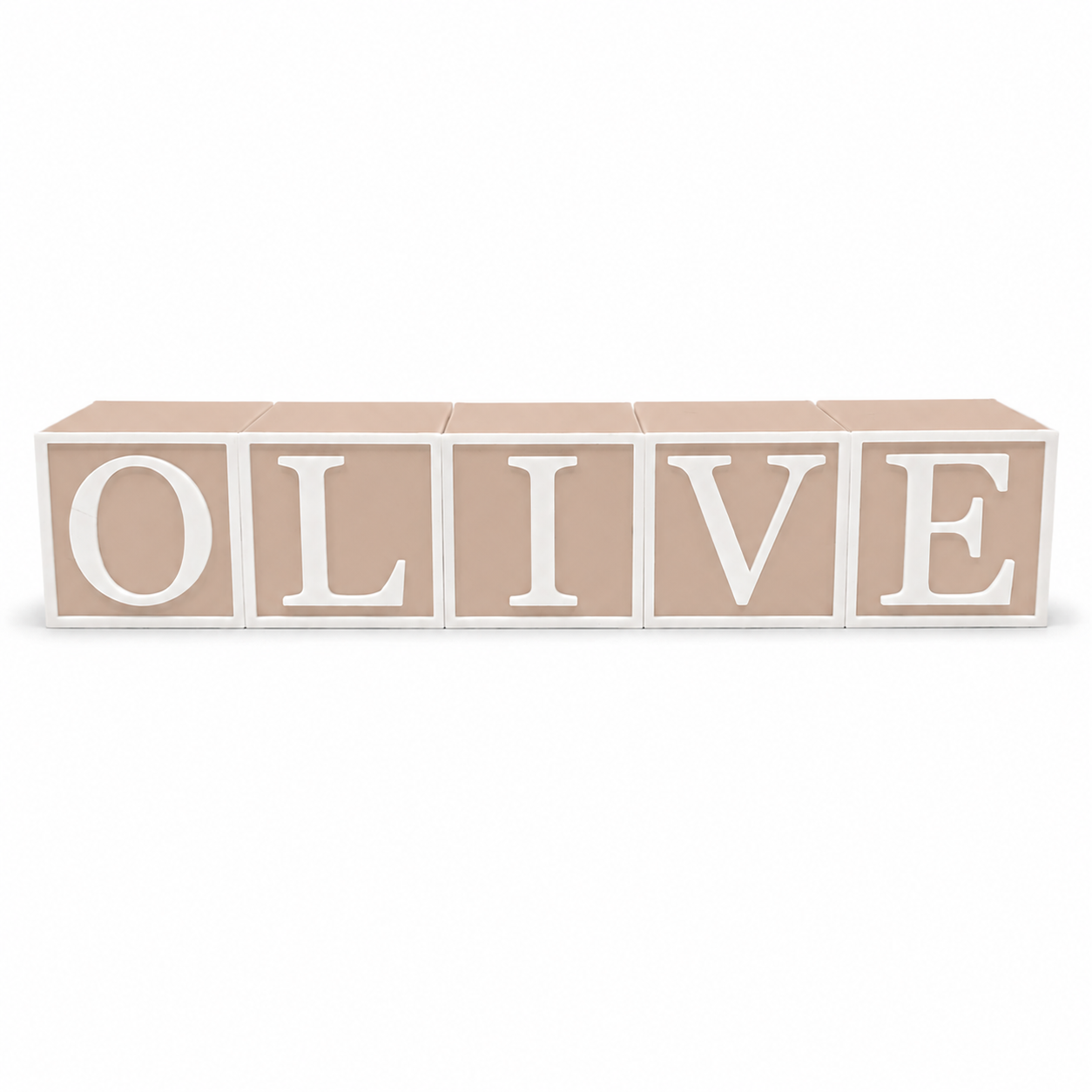 Personalised Name Blocks – White Border Design