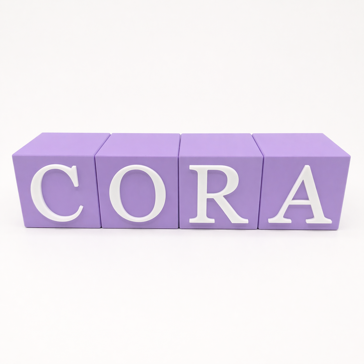 Personalised Name Blocks – Custom Baby Keepsake