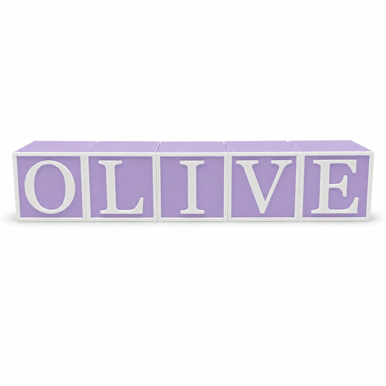 Personalised Name Blocks – White Border Design