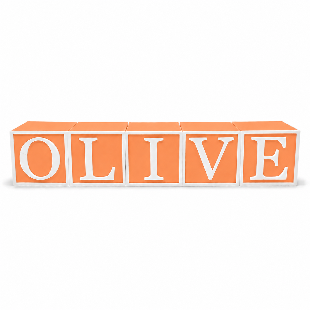 Personalised Name Blocks – White Border Design