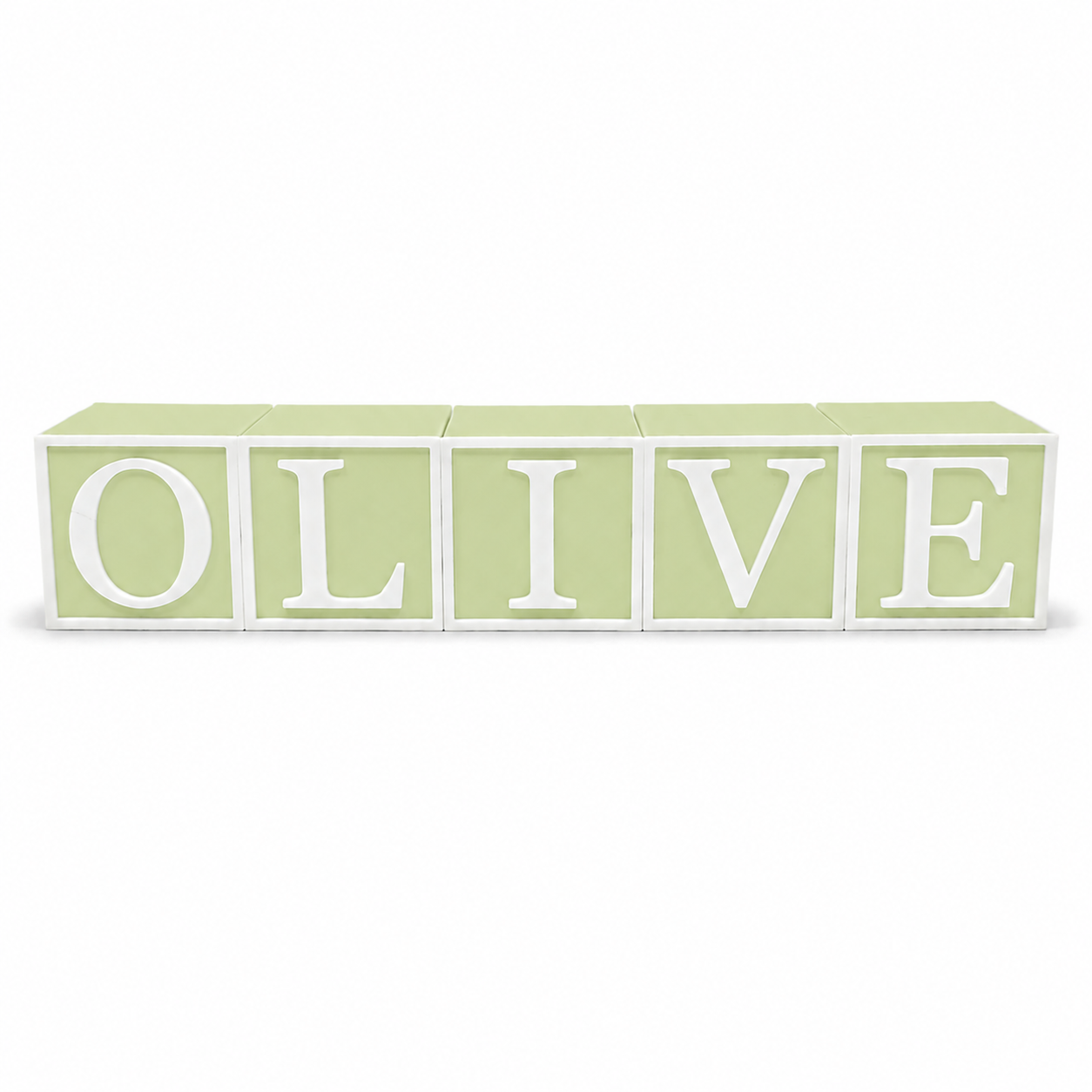 Personalised Name Blocks – White Border Design