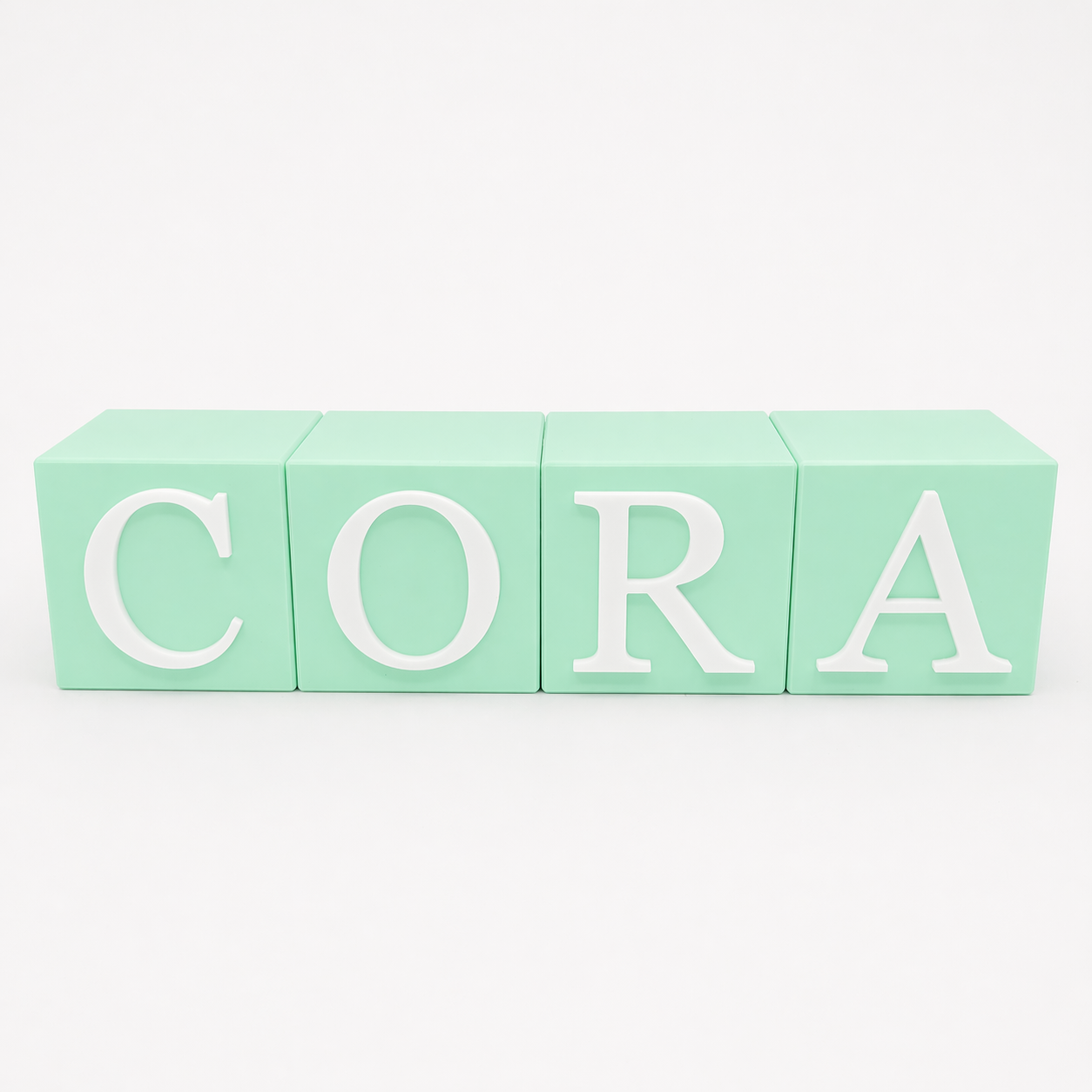 Personalised Name Blocks – Custom Baby Keepsake