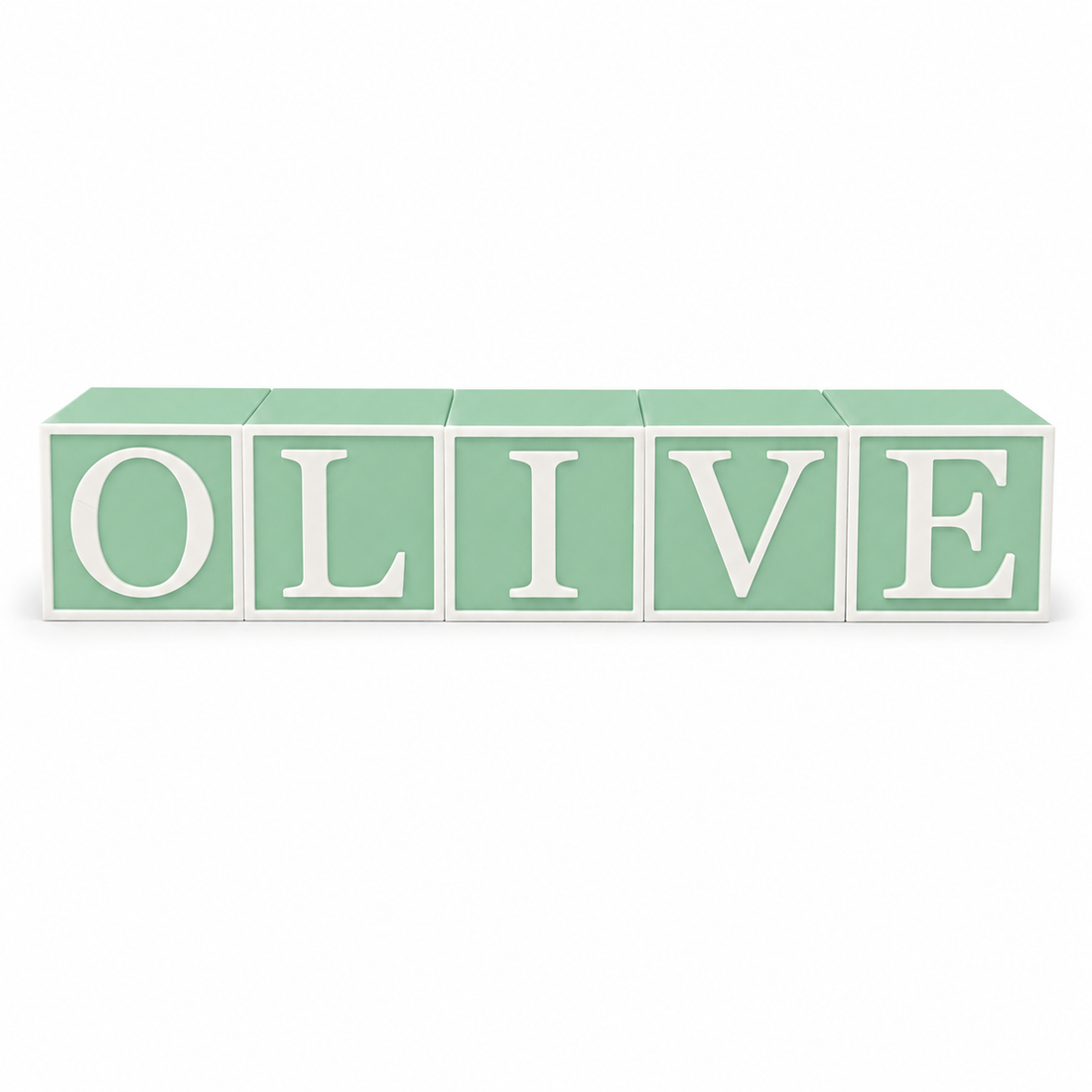 Personalised Name Blocks – White Border Design