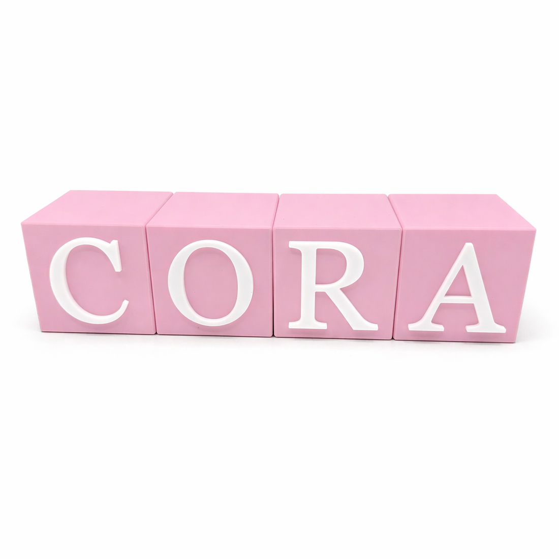 Personalised Name Blocks – Custom Baby Keepsake