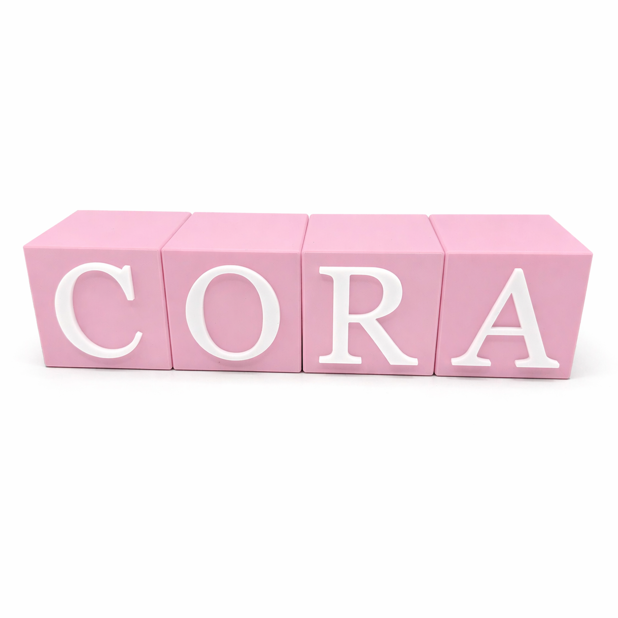 Personalised Name Blocks – Custom Baby Keepsake