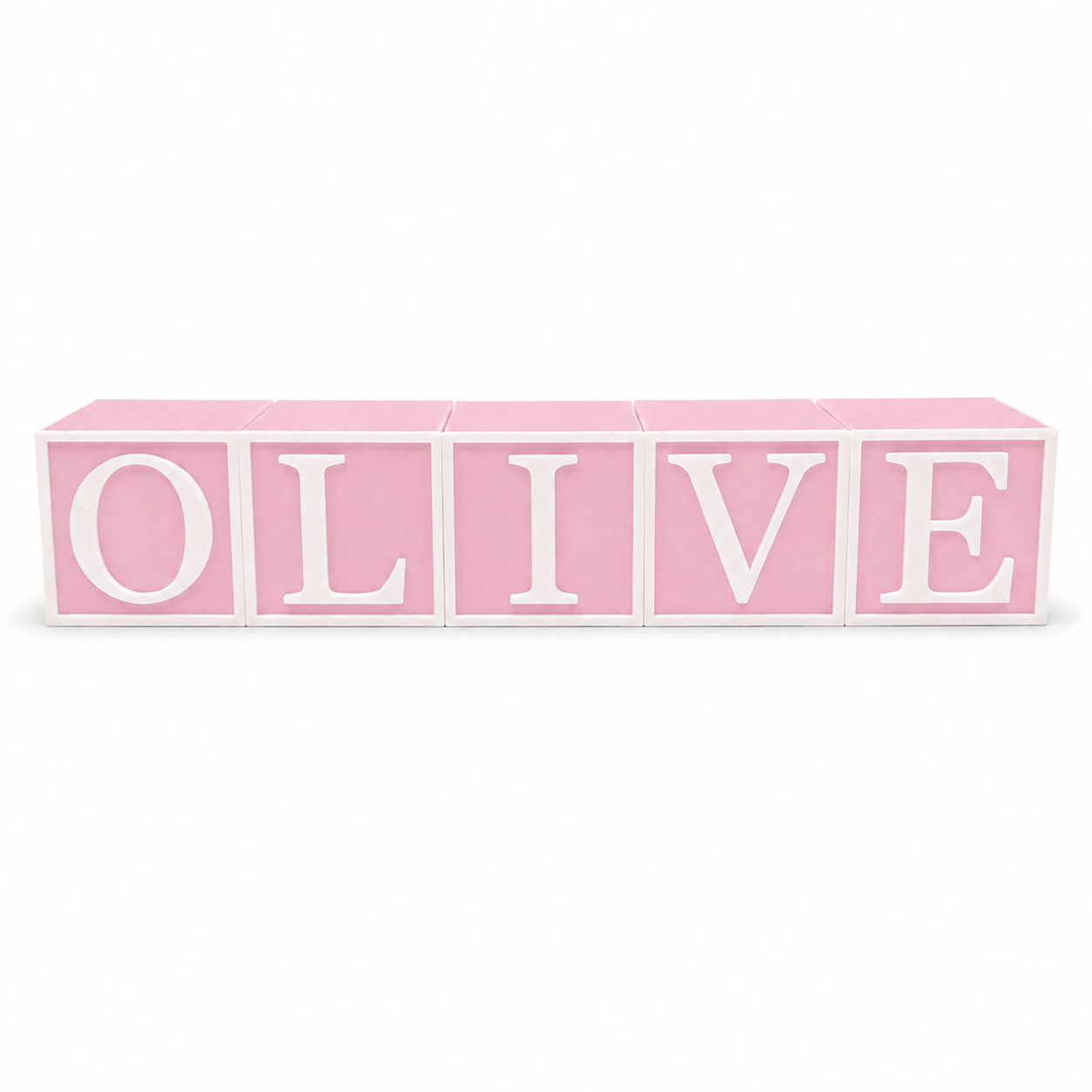 Personalised Name Blocks – White Border Design