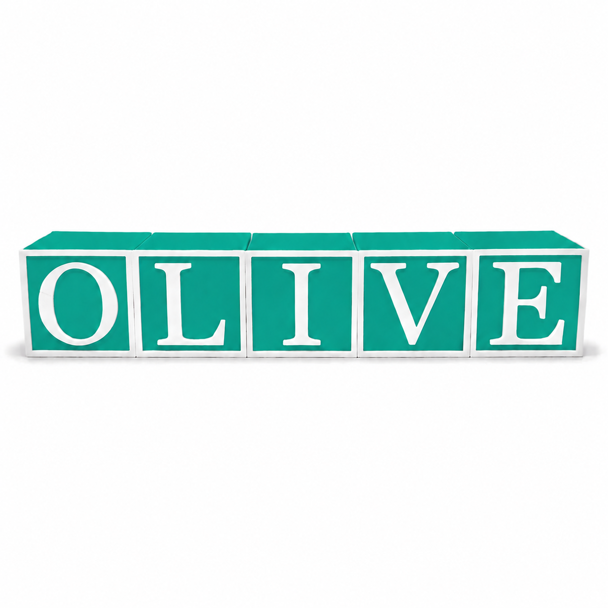 Personalised Name Blocks – White Border Design