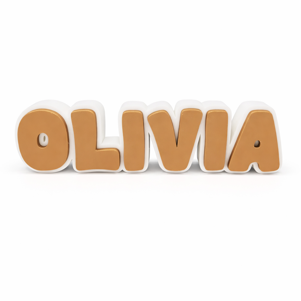 Personalised Baby Name Sign – Custom Nursery Decor